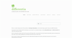 Desktop Screenshot of differentia.co.uk
